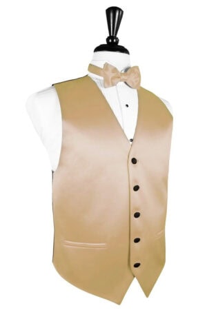 Golden Vitro Satin Vest