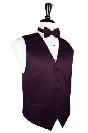 Berry Vitro Satin Vest
