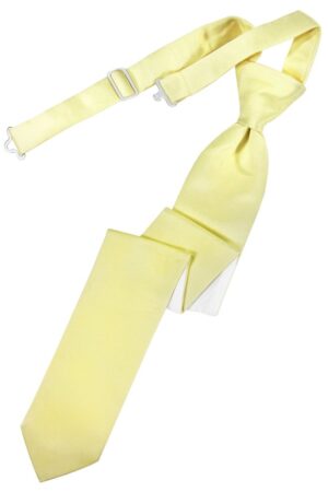 Banana Solid Satin Skinny Tie