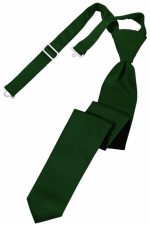 Hunter Solid Satin Skinny Tie