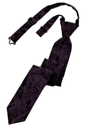 Berry Tapestry Skinny Tie