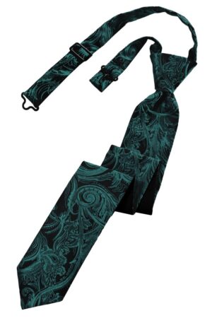 Jade Tapestry Skinny Tie